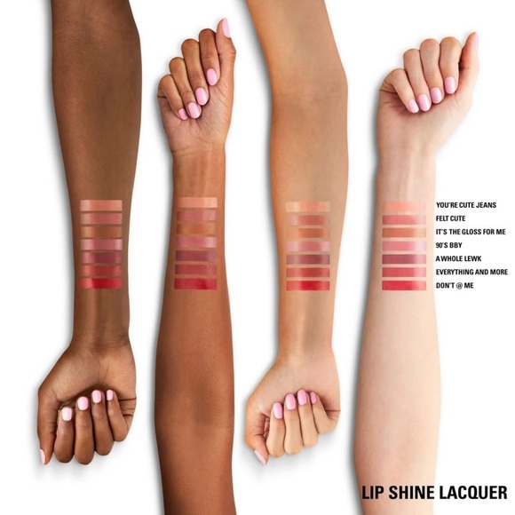 NEW IN BOX Kylie Lip Shine Laquer ~ You’re Cute Jeans (815) Nude pink - Picture 9 of 9